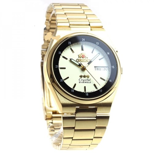 Orient Automatic Stainless Steel Golden Watch for...