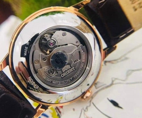 ساعة اورينت اليابانية بامبينو اوتوماتيك بتاريخ و أ...