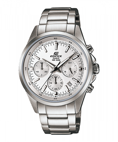 Casio Edifice Chronograph White Dial Men's Watch -...