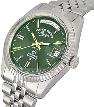 ساعة ويست اند واتش كو السويسرية 25 جويلز مينا اخضر...