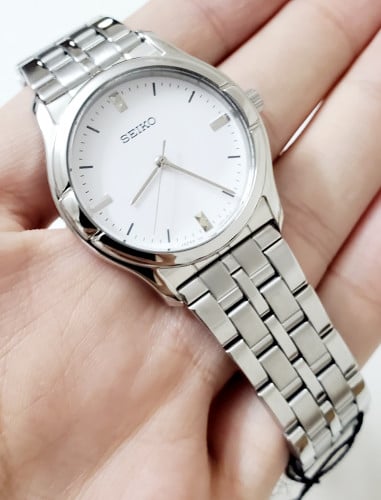 ساعة سيكو اليابانية انالوج كوارتز الرقيقة (Edg) ست...