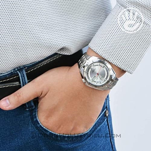 ساعة سيتزن اليابانية اوتوماتيك بتاريخين ستانلس ستي...