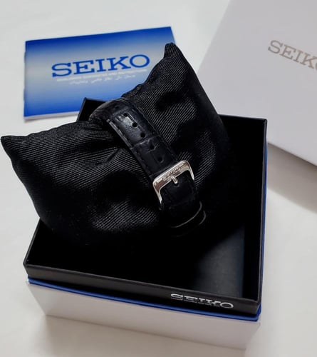 ساعة سيكو اليابانية انالوج كوارتز الرقيقة (Edg) بت...