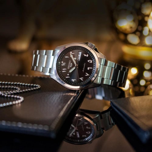 ساعة سيكو إس سبورت أوتوماتيكية (بأرقام عربية) عقار...