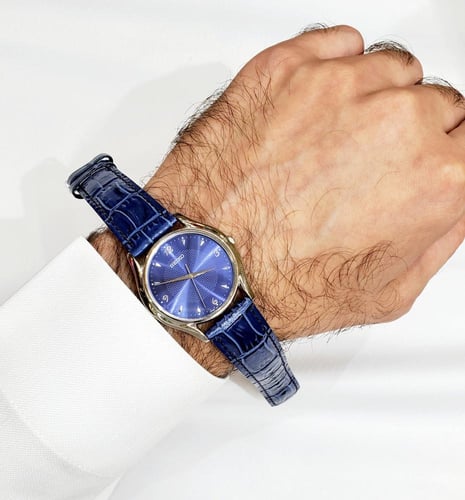 ساعة سيكو اليابانية انالوج كوارتز الرقيقة (Edg) جل...