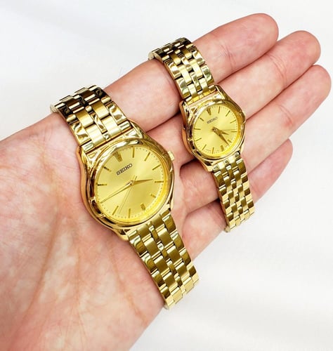 ساعة سيكو فئة Edg اليابانية انالوج كوارتز الرقيقة...