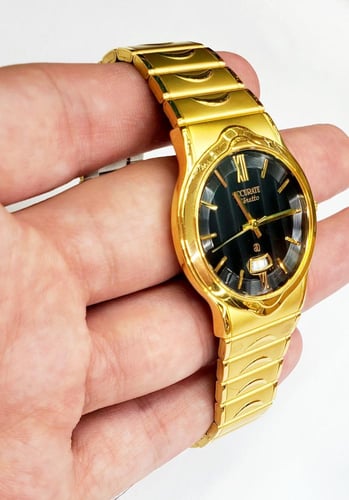 ساعة اكوريت السويسرية انالوج كوارتز (SWISS MADE) م...