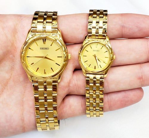 ساعة سيكو فئة Edg اليابانية انالوج كوارتز الرقيقة...