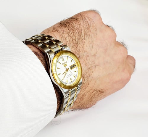 ساعة سيكو 5 اوتوماتيك 21جويلز اليابانية الكلاسيكية...