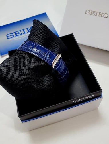 ساعة سيكو اليابانية انالوج كوارتز الرقيقة (Edg) ار...