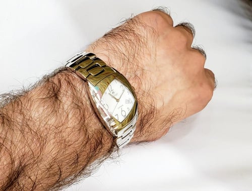 ساعة زينارت نخلة السويسرية انالوج كوارتز ضد الخدش...