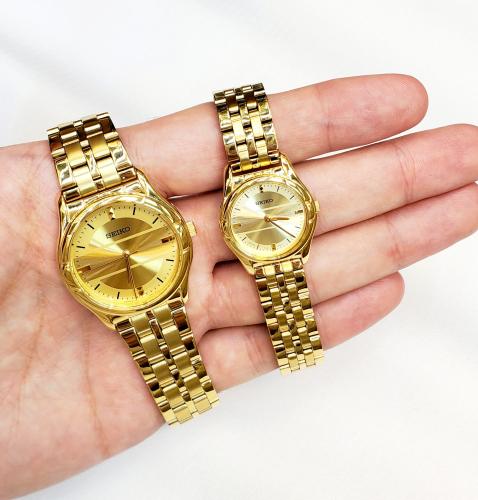 ساعة سيكو فئة EDJ اليابانية انالوج كوارتز الرقيقة...