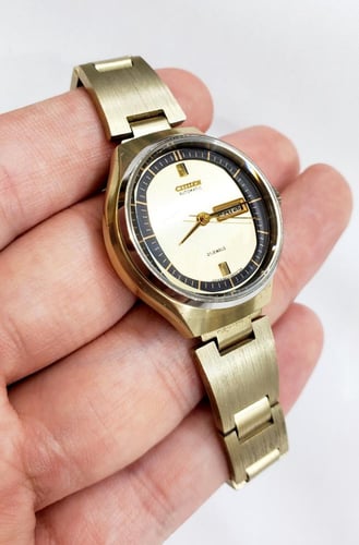 ساعة سيتيزن اليابانية اوتوماتيكية 21 جويلز ( المعر...