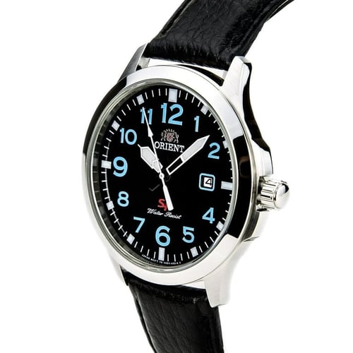 Orient Men's Leather Strap SP Series Quartz Watch...