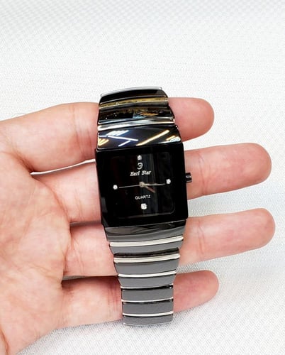 ساعة اريل ستار انالوج كوارتز سيراميك JAPAN MOVE'T...