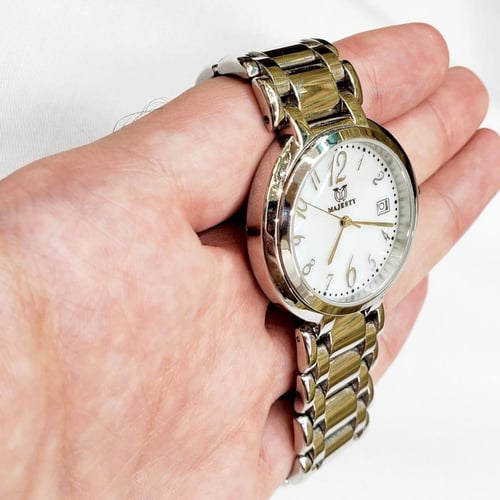 ساعة ماجستي السويسرية انالوج كوارتز (SWISS MADE) م...