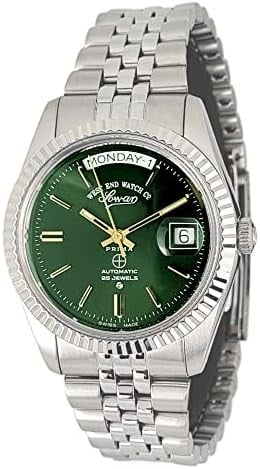 ساعة ويست اند واتش كو السويسرية 25 جويلز مينا اخضر...