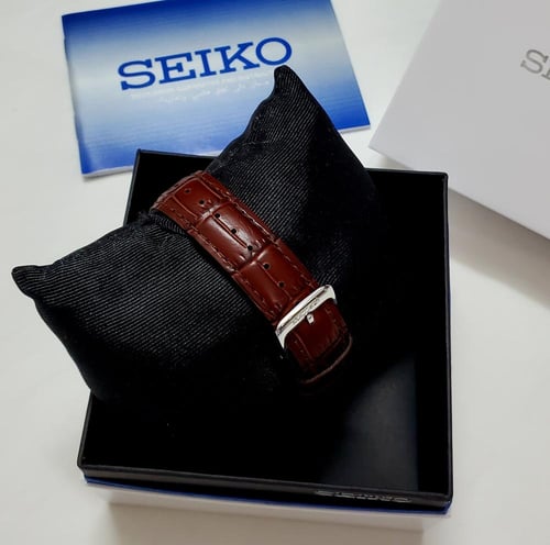 ساعة سيكو اليابانية انالوج كوارتز الرقيقة (Edg) مس...