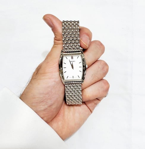 ساعة سيكو اليابانية انالوج كوارتز الرقيقة (Edg) ست...