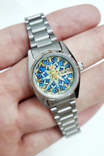 ساعة اورينت اوتوماتيك ( فنتج ) اليابانية بتاريخين...