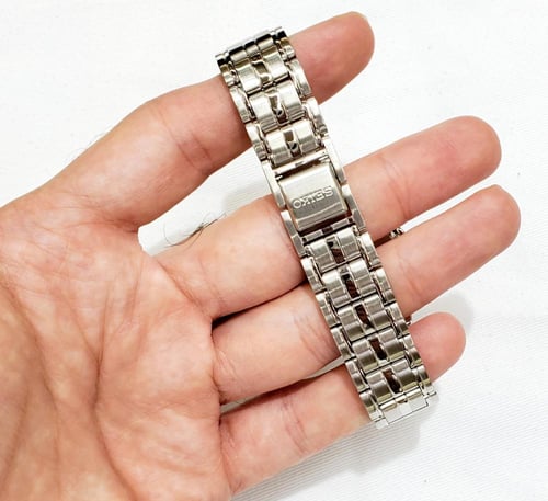 ساعة سيكو اليابانية انالوج كوارتز الرقيقة (Edg) تا...