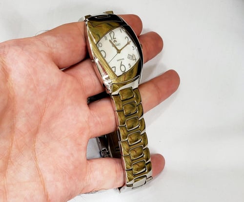 ساعة زينارت نخلة السويسرية انالوج كوارتز ضد الخدش...