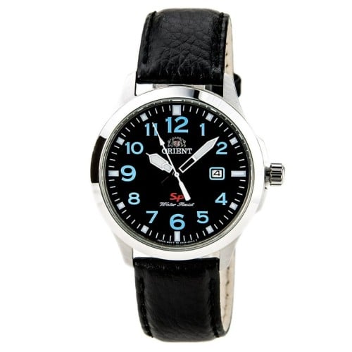 Orient Men's Leather Strap SP Series Quartz Watch...