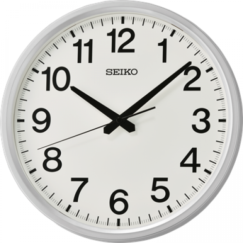 SEIKO Analog White Dial Metallic Silver Case Decor...