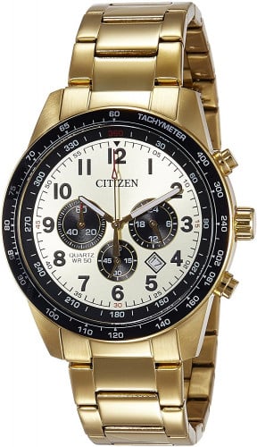 ساعة سيتزن الرياضية اليابانية كرونو غراف كوارتز ست...