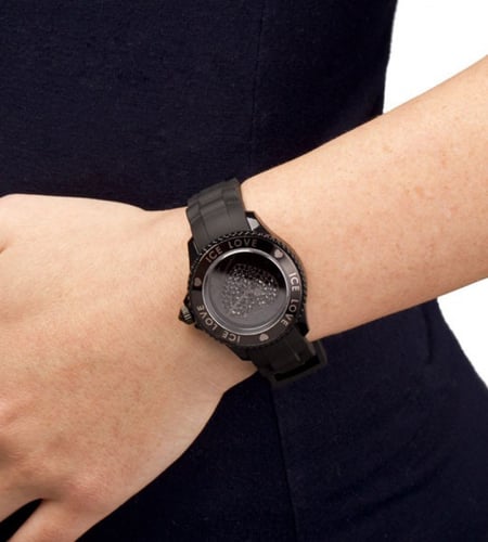 ساعة ايس واتش - الحب الأسود لكلا الجنسين سيلكون LO...