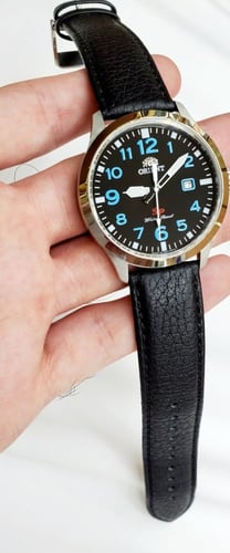 Orient Men's Leather Strap SP Series Quartz Watch...