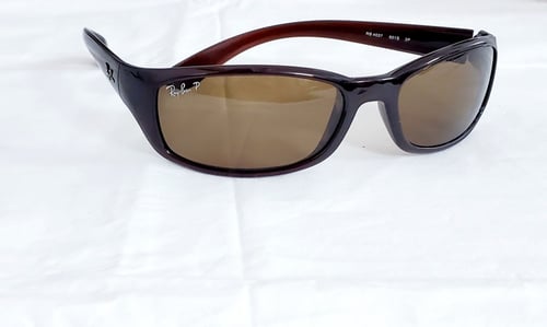Ray BanRB4037 Tortoise Wrap around Polarized Sungl...