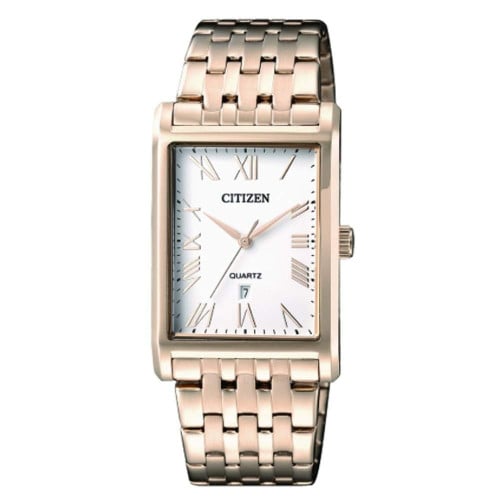 ساعة سيتزن اليابانية بتاريخ ستانلس ستيل انالوج كوا...