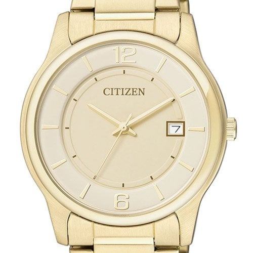 ساعة سيتزن اليابانية بتاريخ ستانلس ستيل انالوج كوا...