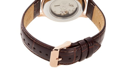 ORIENT: Mechanical Classic Watch, Leather Strap -...