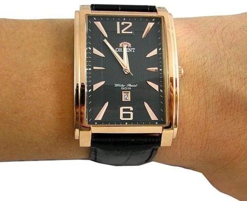 ساعة اورينت اليابانية الكلاسيكية كوارتز الاصدار ال...