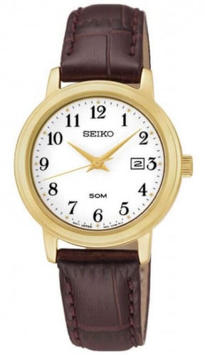 ساعة سيكو اليابانية انالوج كوارتز بتاريخ ( أرقام و...