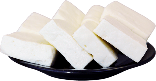 جبنة بيضاء صافية