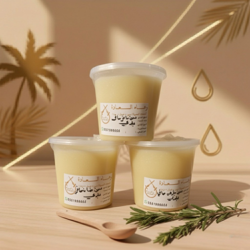 سمن ماعزصافي وسمن بقري صافي