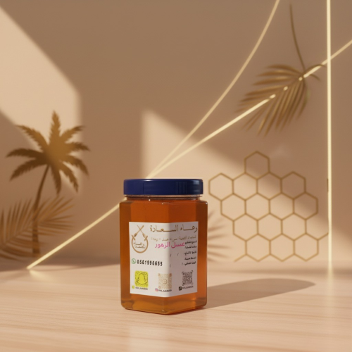 عسل الزهور الطبيعي