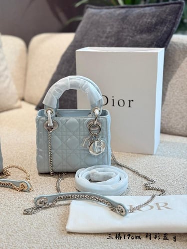 شنطة ليدي ديور 17cm Lady Dior (متوفرة بعدة الوان)