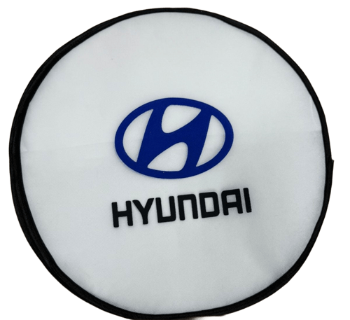 Steering wheel cover with (Hyundai) logo