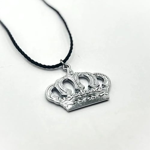 Taj mirror pendant silver