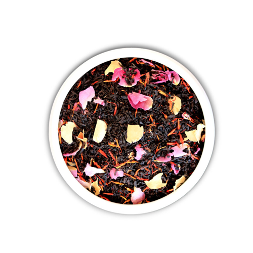 شاي مشكل بالورد