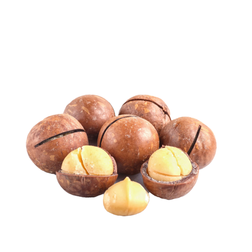 مكاديميا بالقشر بنكهة الفانيليا 500 جرام