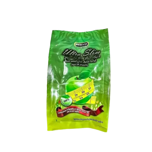 شاي الترا سليم الاصلي بنكهة التفاح الاخضر ( كيس )