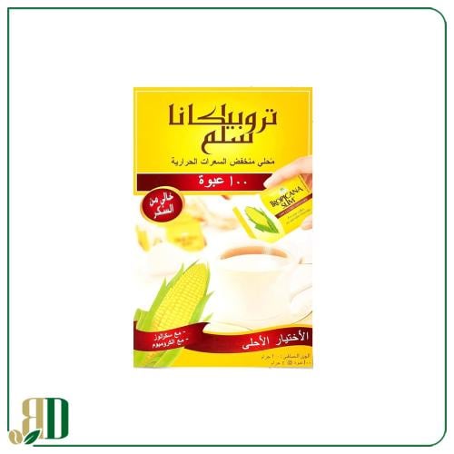 سكر تروبيكانا سلم عبوة 100
