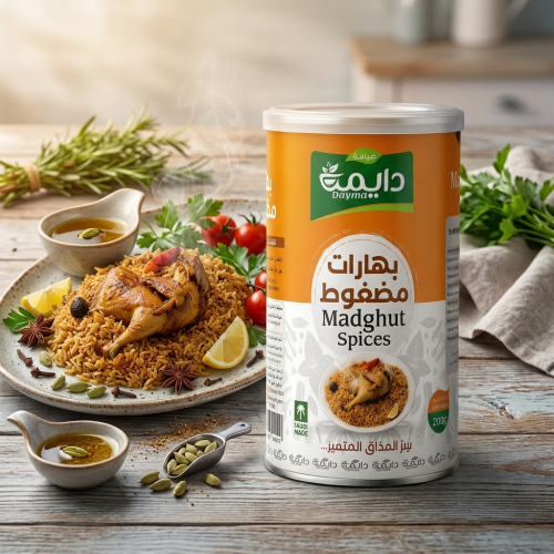 بهارات مضغوط ضيافة دايمة 200 جرام