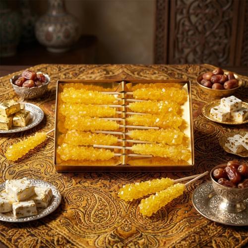 سكر بالزعفران 10 قطع