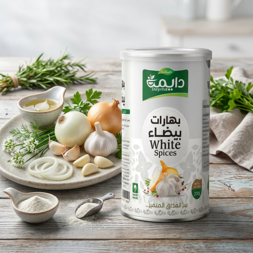 بهارات بيضاء ضيافة دايمة 200 جرام